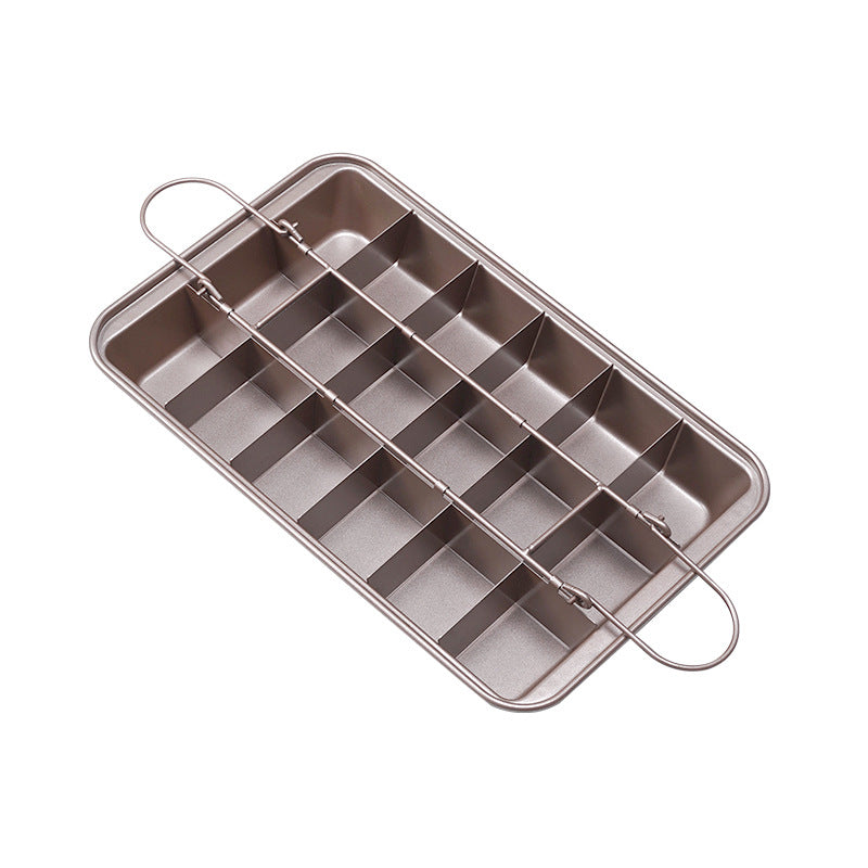 SolidBake Non-Stick Cake Mold: Thickened Bottom Brownie Pan – Precision Baking Tool SolidBake Non-Stick Cake Mold: Thickened Bottom Brownie Pan – Precision Baking Tool