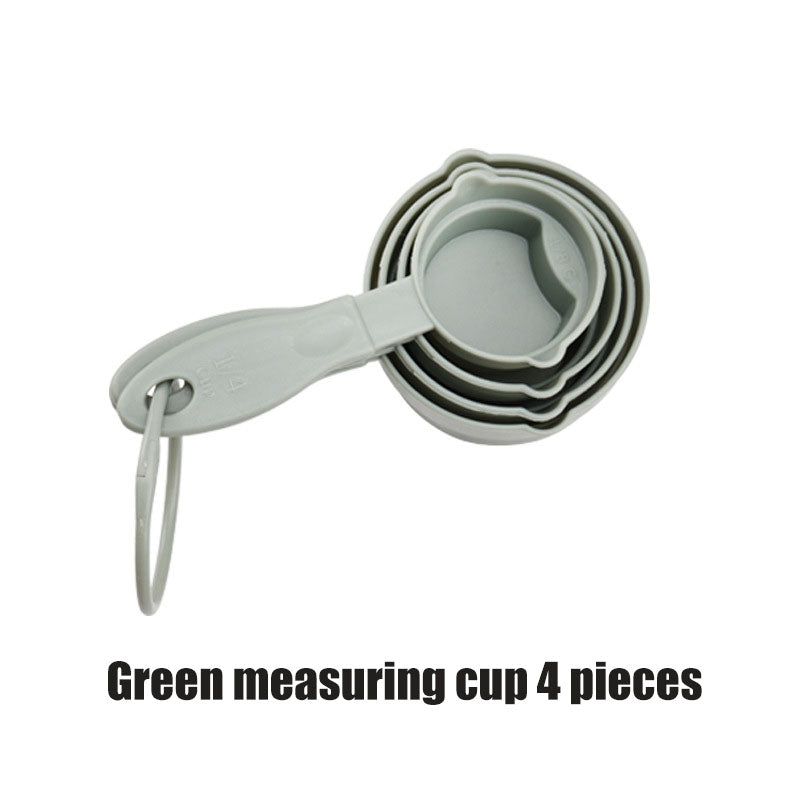 Baking Measuring Tool Plastic Measuring Cup Set Measuring Spoon Set Baking Measuring Tool Plastic Measuring Cup Set Measuring Spoon Set