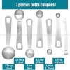 Stainless Steel Baking Scale Measuring Spoon Set Calipers Stir Bar Stainless Steel Baking Scale Measuring Spoon Set Calipers Stir Bar