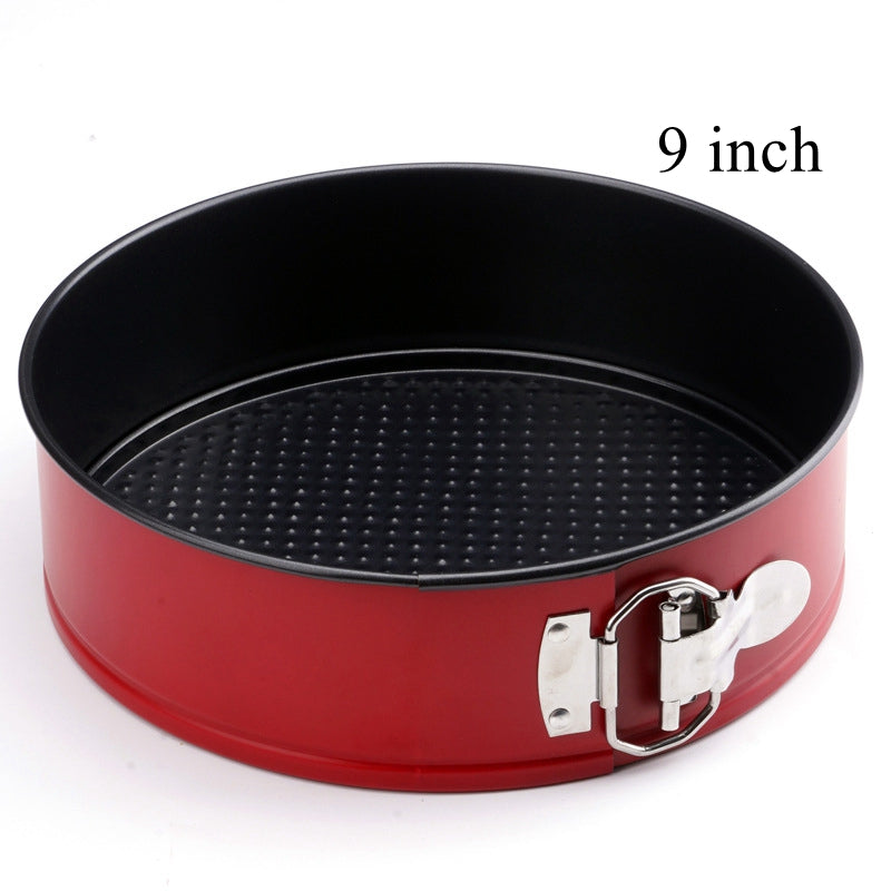 Movable Bottom Baking Tray with Lock Non-stick Cake Baking Mold Movable Bottom Baking Tray with Lock Non-stick Cake Baking Mold