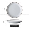 Minimalist Matte Ceramic Dinnerware Morandi Porcelain Bowls Plate Minimalist Matte Ceramic Dinnerware Morandi Porcelain Bowls Plate
