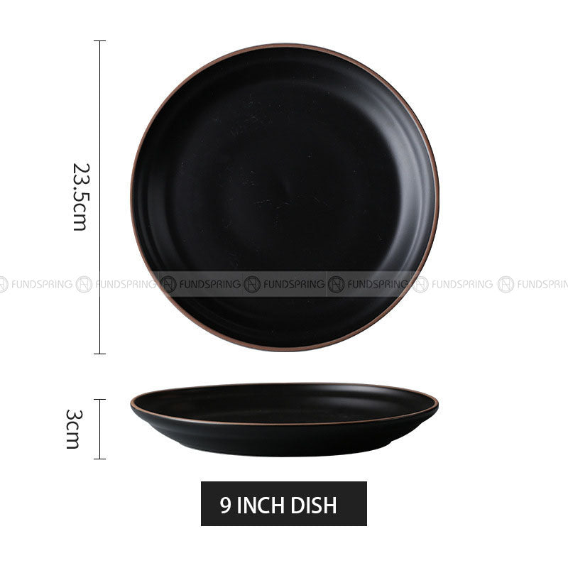 Minimalist Matte Ceramic Dinnerware Morandi Porcelain Bowls Plate Minimalist Matte Ceramic Dinnerware Morandi Porcelain Bowls Plate