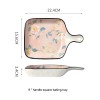 Japanese Handpainted Ceramic Dinnerware Set for Elegant Table Settings