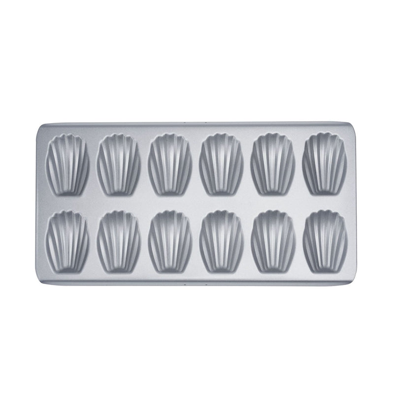 12-Cup Shell Shaped Madeleine Mold for Baking and Cookie Creation 12-Cup Shell Shaped Madeleine Mold for Baking and Cookie Creation