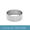 DIY Baking Tools Mousse Ring Thickened Cake Ring Round Baking Mold DIY Baking Tools Mousse Ring Thickened Cake Ring Round Baking Mold