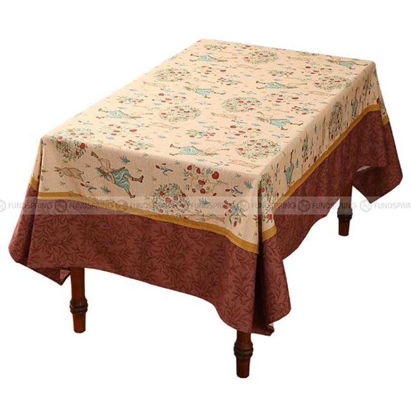 Tatiana Tablecloth Retro Table Mat Waterproof Table Cover Table Cloth Tatiana Tablecloth Retro Table Mat Waterproof Table Cover Table Cloth
