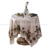 Kashaa Tablecloth Waterproof Dining Table Cover Cotton Linen Fabric Kahki Kashaa Tablecloth Waterproof Dining Table Cover Cotton Linen Fabric Kahki