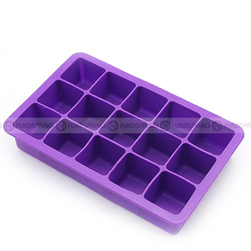 15 Position Silicone Ice Cube Homemade Ice Cube Mold Supplementary Food Box 15 Position Silicone Ice Cube Homemade Ice Cube Mold Supplementary Food Box