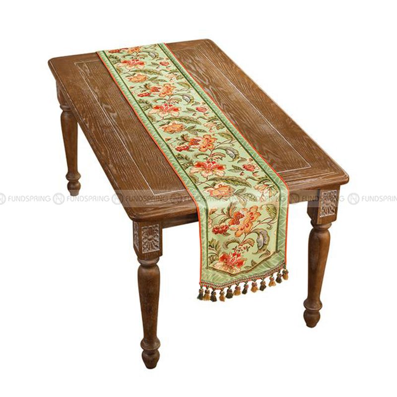 Santa Tia Table Runner Desk Cover Towel Decorative Velvet Table Cover Santa Tia Table Runner Desk Cover Towel Decorative Velvet Table Cover