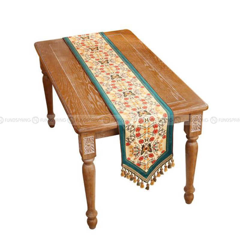 Giverny Table Runner Luxury Fabric Dining Table Decorative Cover Giverny Table Runner Luxury Fabric Dining Table Decorative Cover