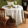Hoopoe Tablecloth Vintage Tablecloth Thickened Spun Linen Table Cover Hoopoe Tablecloth Vintage Tablecloth Thickened Spun Linen Table Cover