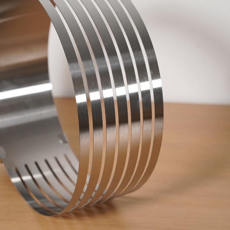 Stainless Steel Adjustable Cake Slicer Mousse Ring - 12-Inch Stainless Steel Adjustable Cake Slicer Mousse Ring - 12-Inch