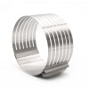 Stainless Steel Adjustable Cake Slicer Mousse Ring - 12-Inch Stainless Steel Adjustable Cake Slicer Mousse Ring - 12-Inch