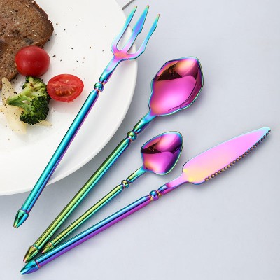 Creative Cutlery Set Sea King Design Knife, Fork, Spoon 304 Stainless Steel Mirror Polished Creative Cutlery Set Sea King Design Knife, Fork, Spoon 304 Stainless Steel Mirror Polished