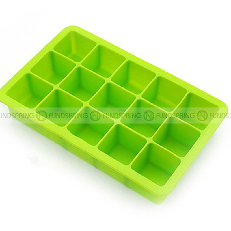 15 Position Silicone Ice Cube Homemade Ice Cube Mold Supplementary Food Box 15 Position Silicone Ice Cube Homemade Ice Cube Mold Supplementary Food Box
