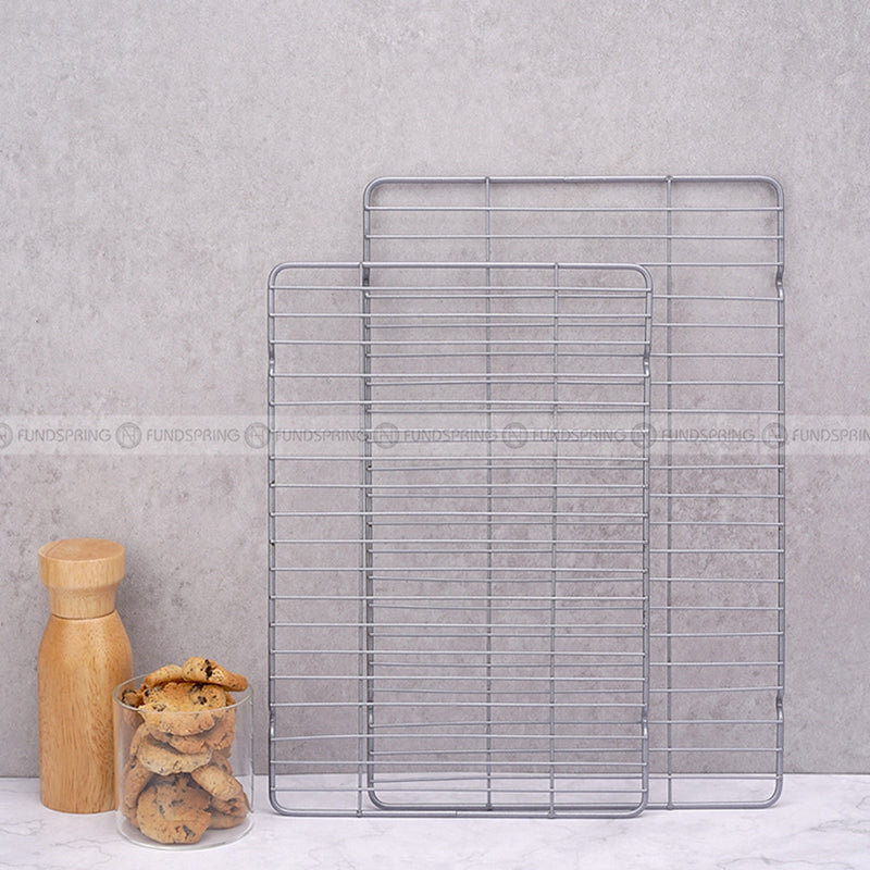 Oven-Safe Stainless Steel Wire Rack Set for Cooking and Cooling - Perfect Size, No Warping, Grid Design, Easy to Clean Oven-Safe Stainless Steel Wire Rack Set for Cooking and Cooling - Perfect Size, No Warping, Grid Design, Easy to Clean