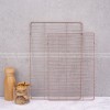 Oven-Safe Stainless Steel Wire Rack Set for Cooking and Cooling - Perfect Size, No Warping, Grid Design, Easy to Clean Oven-Safe Stainless Steel Wire Rack Set for Cooking and Cooling - Perfect Size, No Warping, Grid Design, Easy to Clean