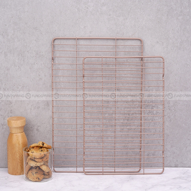 Oven-Safe Stainless Steel Wire Rack Set for Cooking and Cooling - Perfect Size, No Warping, Grid Design, Easy to Clean Oven-Safe Stainless Steel Wire Rack Set for Cooking and Cooling - Perfect Size, No Warping, Grid Design, Easy to Clean
