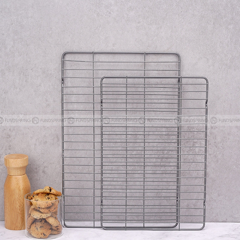 Oven-Safe Stainless Steel Wire Rack Set for Cooking and Cooling - Perfect Size, No Warping, Grid Design, Easy to Clean Oven-Safe Stainless Steel Wire Rack Set for Cooking and Cooling - Perfect Size, No Warping, Grid Design, Easy to Clean