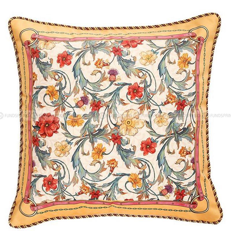 Giverny Impression Pillow Vintage Sofa Lumbar Cushion Pillowcase Giverny Impression Pillow Vintage Sofa Lumbar Cushion Pillowcase