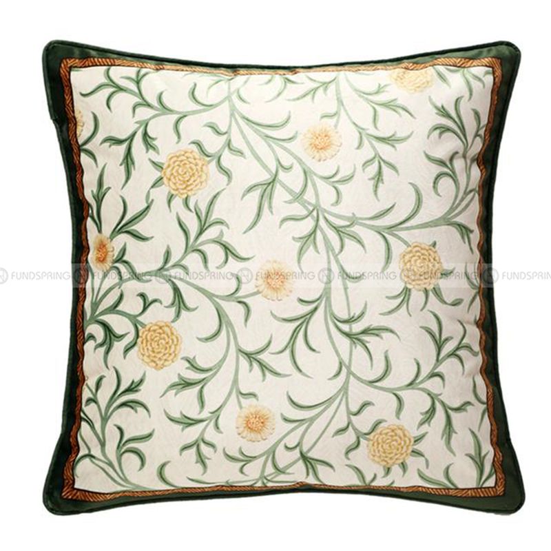 Botticelli Pillow Light Luxury Pillowcase With Core Pastoral Cushion Botticelli Pillow Light Luxury Pillowcase With Core Pastoral Cushion