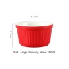 High-Temperature Resistant Soufflé Baking Bowl: Versatile Dessert Pudding Cup and Baking Container High-Temperature Resistant Soufflé Baking Bowl: Versatile Dessert Pudding Cup and Baking Container