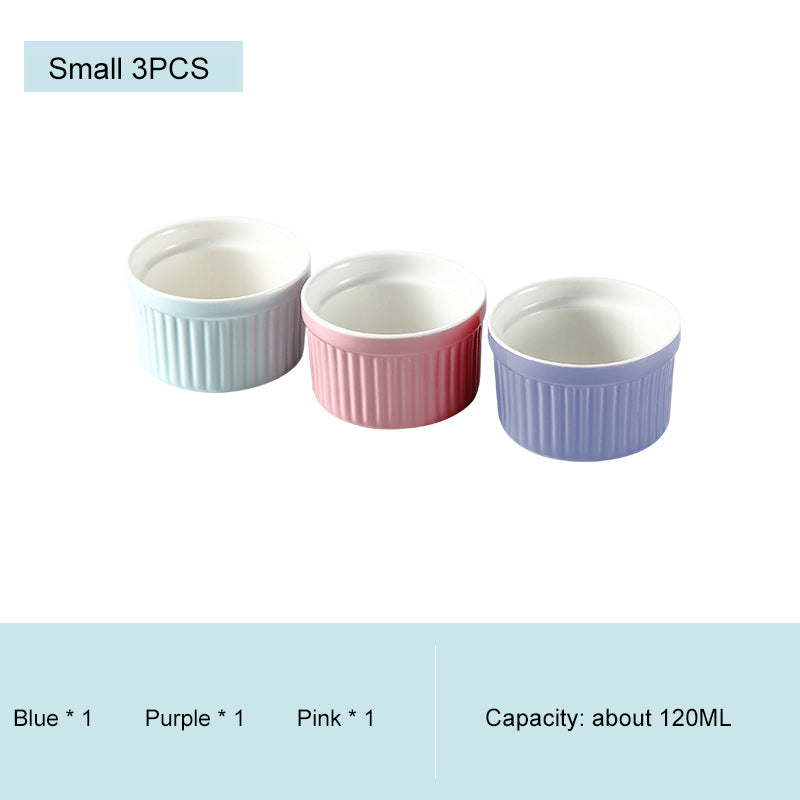 High-Temperature Resistant Soufflé Baking Bowl: Versatile Dessert Pudding Cup and Baking Container High-Temperature Resistant Soufflé Baking Bowl: Versatile Dessert Pudding Cup and Baking Container