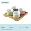High-Temperature Resistant Soufflé Baking Bowl: Versatile Dessert Pudding Cup and Baking Container High-Temperature Resistant Soufflé Baking Bowl: Versatile Dessert Pudding Cup and Baking Container