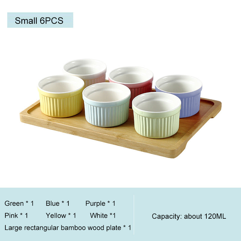 High-Temperature Resistant Soufflé Baking Bowl: Versatile Dessert Pudding Cup and Baking Container High-Temperature Resistant Soufflé Baking Bowl: Versatile Dessert Pudding Cup and Baking Container
