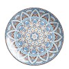 Ceramic Bohemian Dinnerware Set Creative Pattern Shallow Dinner Plate