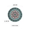 Ceramic Bohemian Dinnerware Set Creative Pattern Shallow Dinner Plate