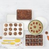 Brownie Pan Cake Mold White Baking Pan Non Stick Multifunction Pan Brownie Pan Cake Mold White Baking Pan Non Stick Multifunction Pan