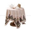Kashaa Tablecloth Waterproof Dining Table Cover Cotton Linen Fabric Kahki Kashaa Tablecloth Waterproof Dining Table Cover Cotton Linen Fabric Kahki