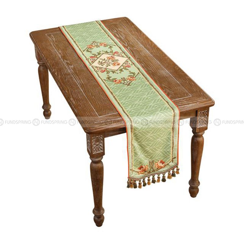 Santa Tia Table Runner Desk Cover Towel Decorative Velvet Table Cover Santa Tia Table Runner Desk Cover Towel Decorative Velvet Table Cover