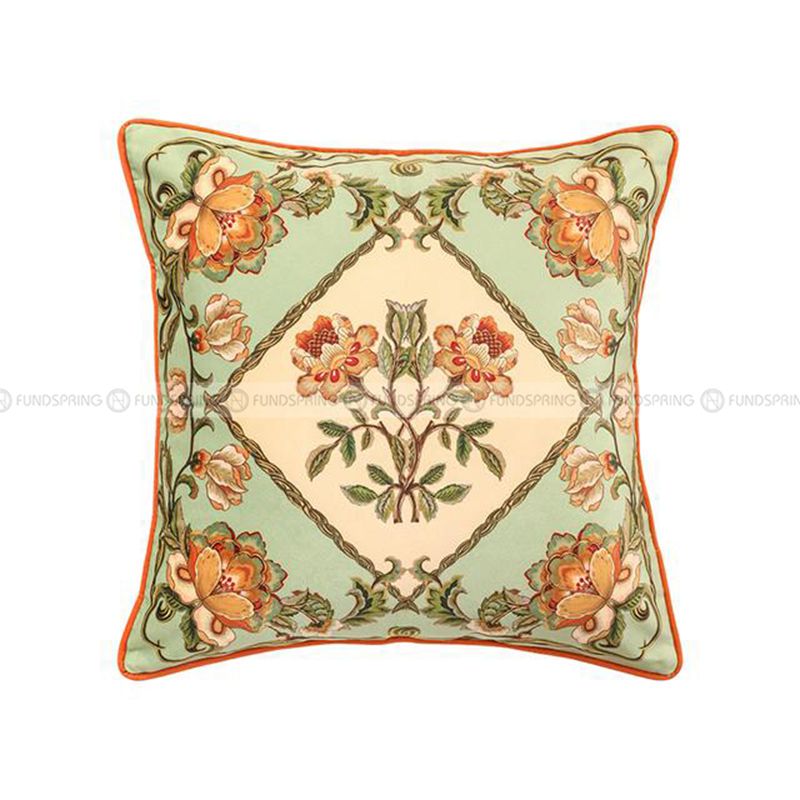 Santa Tia Pillow Pastoral Sofa Cushion Pillow Lumbar Pillow Cover Santa Tia Pillow Pastoral Sofa Cushion Pillow Lumbar Pillow Cover