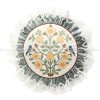 Botticelli Pillow Light Luxury Pillowcase With Core Pastoral Cushion Botticelli Pillow Light Luxury Pillowcase With Core Pastoral Cushion