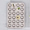 Champagne 24 Muffin Tin Cups Cupcake Molds Nonstick Coated Baking Pan Champagne 24 Muffin Tin Cups Cupcake Molds Nonstick Coated Baking Pan