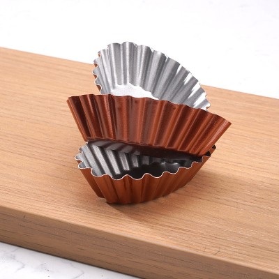 EleganceBake Oval Egg Tart Molds: Portuguese Tart and Champagne Baking Set of 3 EleganceBake Oval Egg Tart Molds: Portuguese Tart and Champagne Baking Set of 3