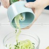 Innovative ABS Spiral Grater: Rotary Vegetable and Fruit Grater Innovative ABS Spiral Grater: Rotary Vegetable and Fruit Grater