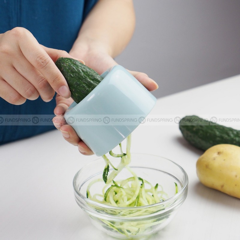 Innovative ABS Spiral Grater: Rotary Vegetable and Fruit Grater Innovative ABS Spiral Grater: Rotary Vegetable and Fruit Grater