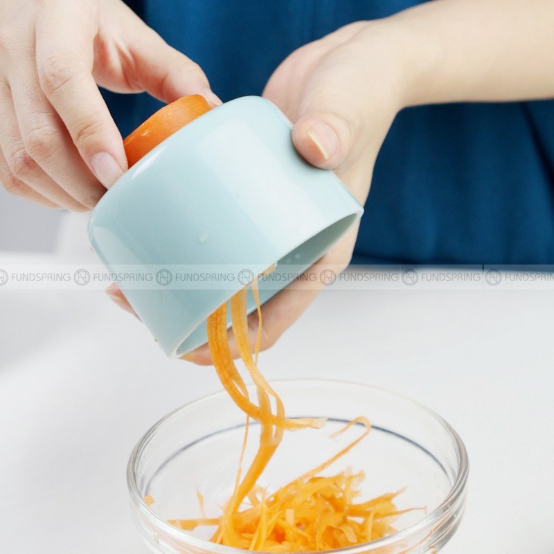 Innovative ABS Spiral Grater: Rotary Vegetable and Fruit Grater Innovative ABS Spiral Grater: Rotary Vegetable and Fruit Grater