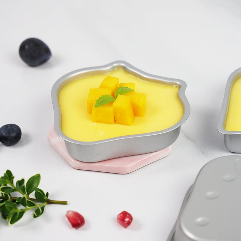 Cute Mini Non-stick Baking Pan: Adorable Jelly Cup Pudding Mold for Children Cute Mini Non-stick Baking Pan: Adorable Jelly Cup Pudding Mold for Children