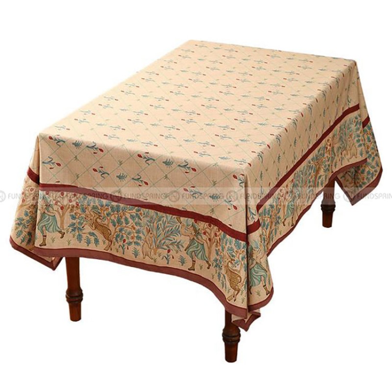 Tatiana Tablecloth Retro Table Mat Waterproof Table Cover Table Cloth Tatiana Tablecloth Retro Table Mat Waterproof Table Cover Table Cloth
