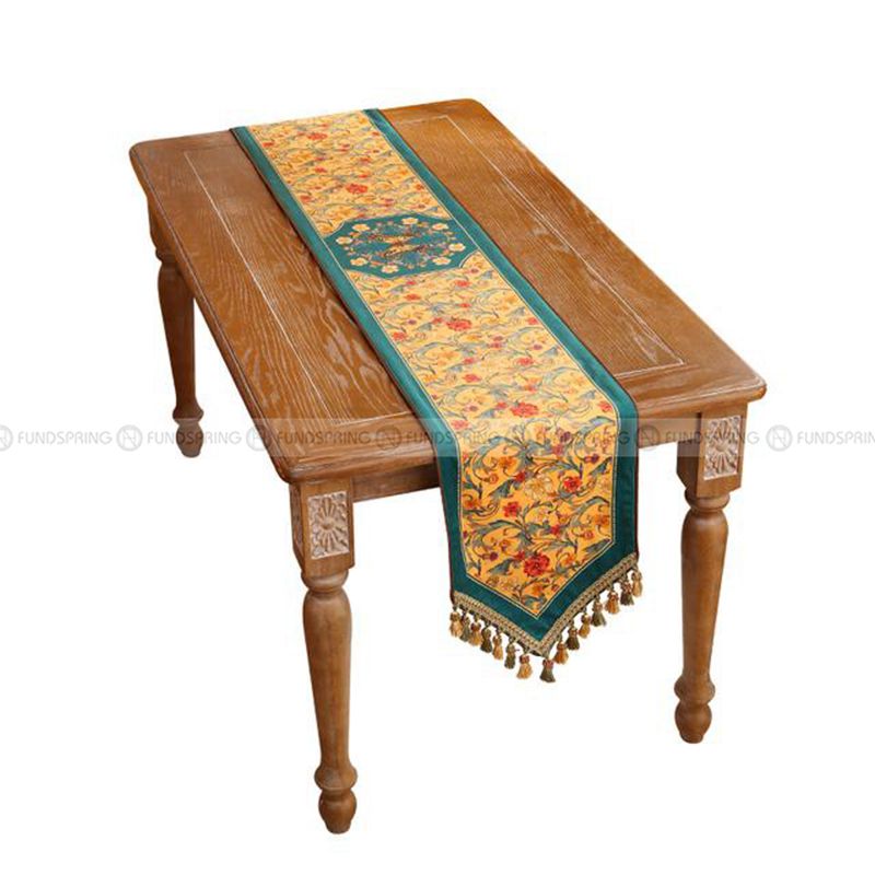 Giverny Table Runner Luxury Fabric Dining Table Decorative Cover Giverny Table Runner Luxury Fabric Dining Table Decorative Cover