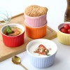 High-Temperature Resistant Soufflé Baking Bowl: Versatile Dessert Pudding Cup and Baking Container High-Temperature Resistant Soufflé Baking Bowl: Versatile Dessert Pudding Cup and Baking Container