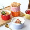 High-Temperature Resistant Soufflé Baking Bowl: Versatile Dessert Pudding Cup and Baking Container High-Temperature Resistant Soufflé Baking Bowl: Versatile Dessert Pudding Cup and Baking Container