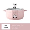Double-eared Soup Bowl With Lid - Household Ceramic Bowl, Ideal for One-person Tableware