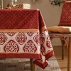 Janissa Tablecloth Velvet Cover Red New Year Decorative Table Cloth Janissa Tablecloth Velvet Cover Red New Year Decorative Table Cloth