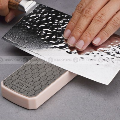 Dual Grit Emery Knife Sharpener - Coarse and Fine Sharpening, 5-in-1 Dual Grit Emery Knife Sharpener - Coarse and Fine Sharpening, 5-in-1