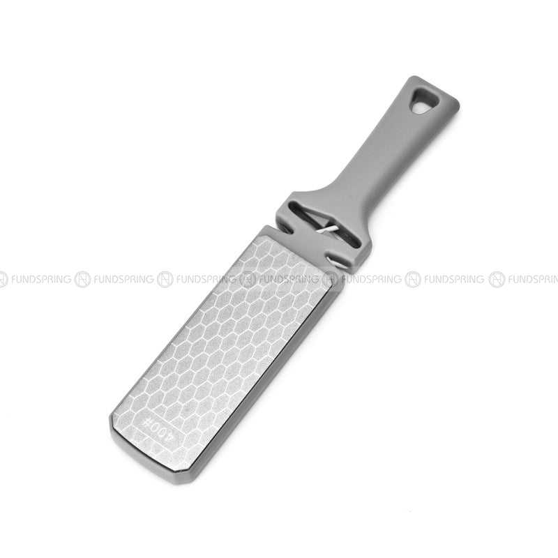 Dual Grit Emery Knife Sharpener - Coarse and Fine Sharpening, 5-in-1 Dual Grit Emery Knife Sharpener - Coarse and Fine Sharpening, 5-in-1